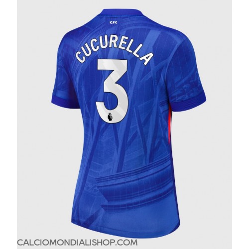 Maglie da calcio Chelsea Marc Cucurella #3 Prima Maglia Femminile 2025-26 Manica Corta